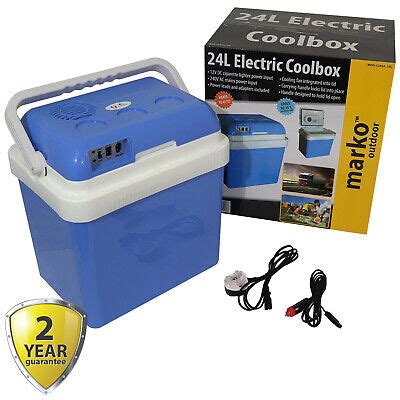 cooler box electric car|halfords 24l electric coolbox.